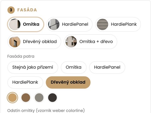 Volby fasády